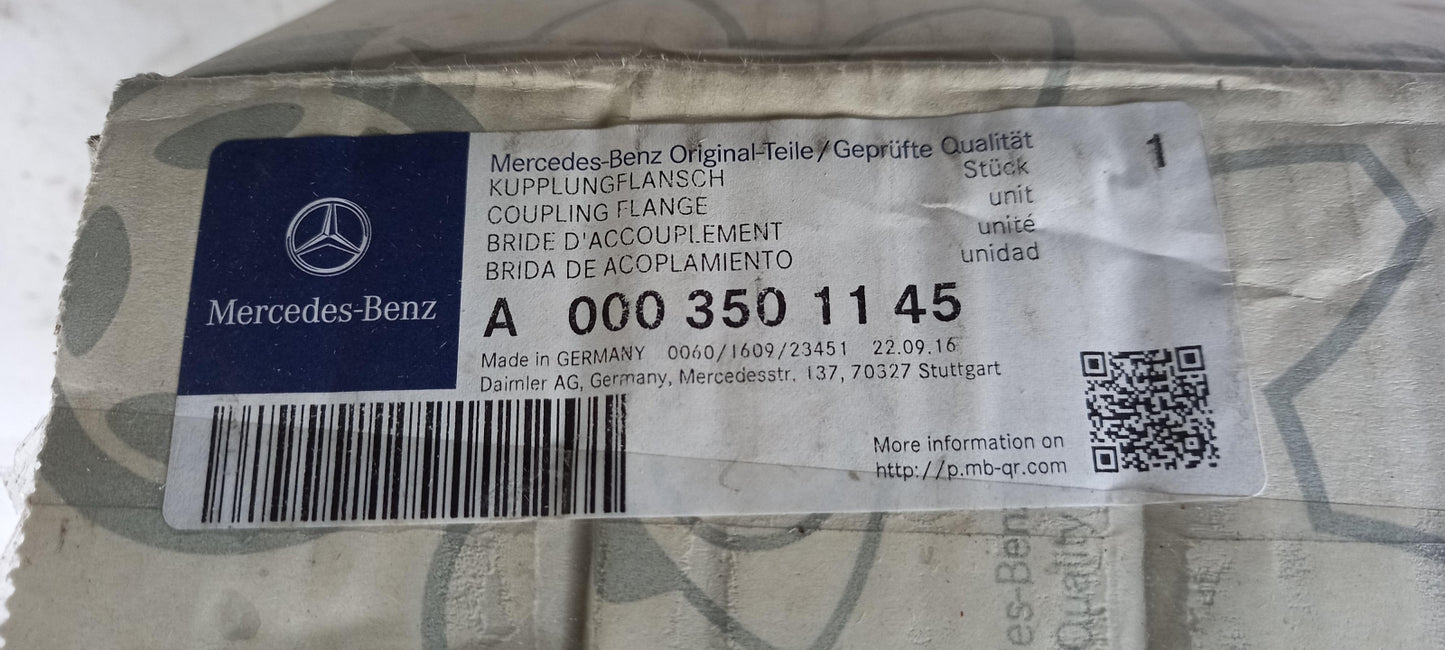Original MERCEDES-BENZ Actros Zetros Arocs Axor Differential Flansch A0003501145