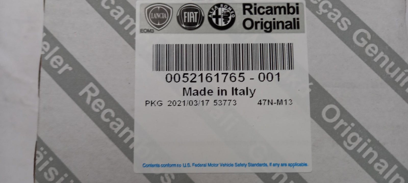 Original FIAT 500 (312_) Bravo (1968_) Punto (199_) Heckklappenschloss 52161765