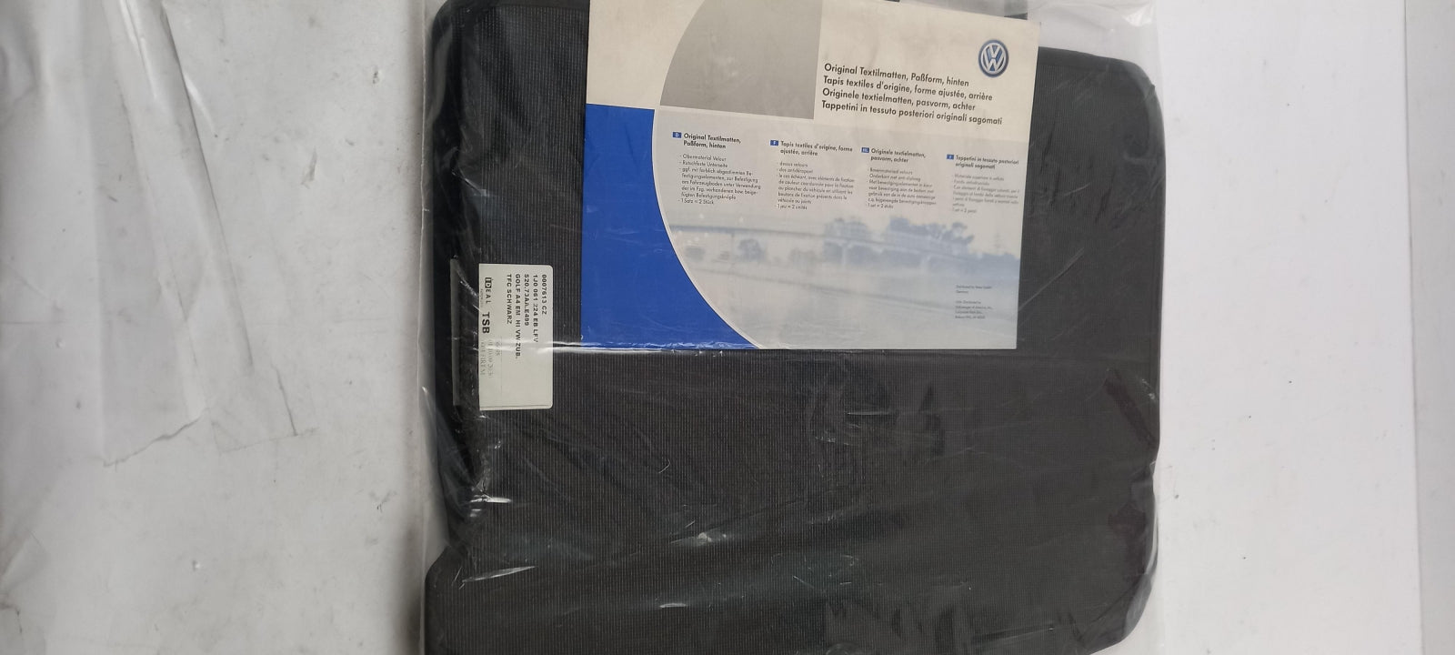 Original OE Volkswagen Fußmattensatz 1J0061224EBLFV