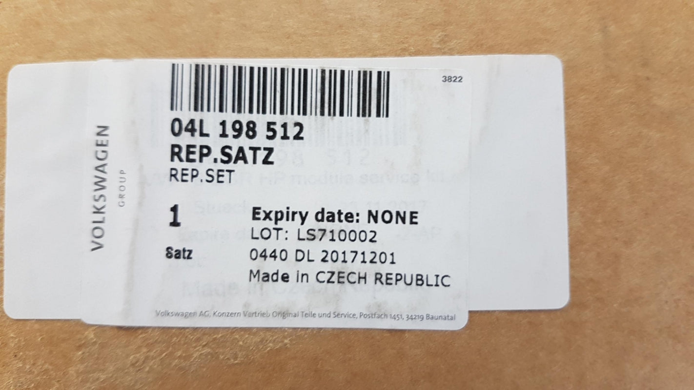 Original OE Volkswagen Reparatursatz 04L198512