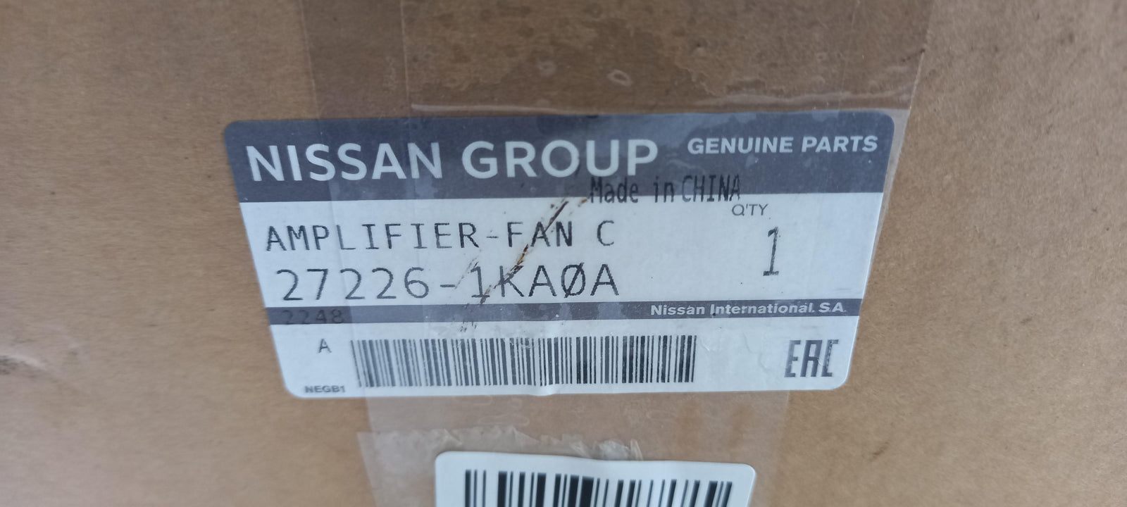 Original OE NISSAN Innenraumgebläse Elektromotor 272261KA0A