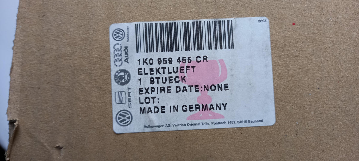 Original OE Volkswagen Motorkühlung Lüfter 1K0959455CR