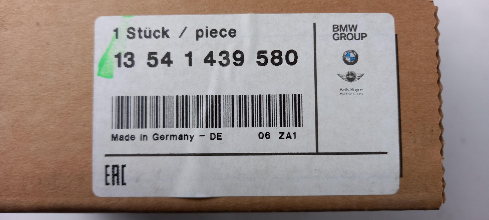 Original BMW 3' E90 E91 320i 7' E65 E66 X3 E83 2.0i Drosselklappe 13541439580