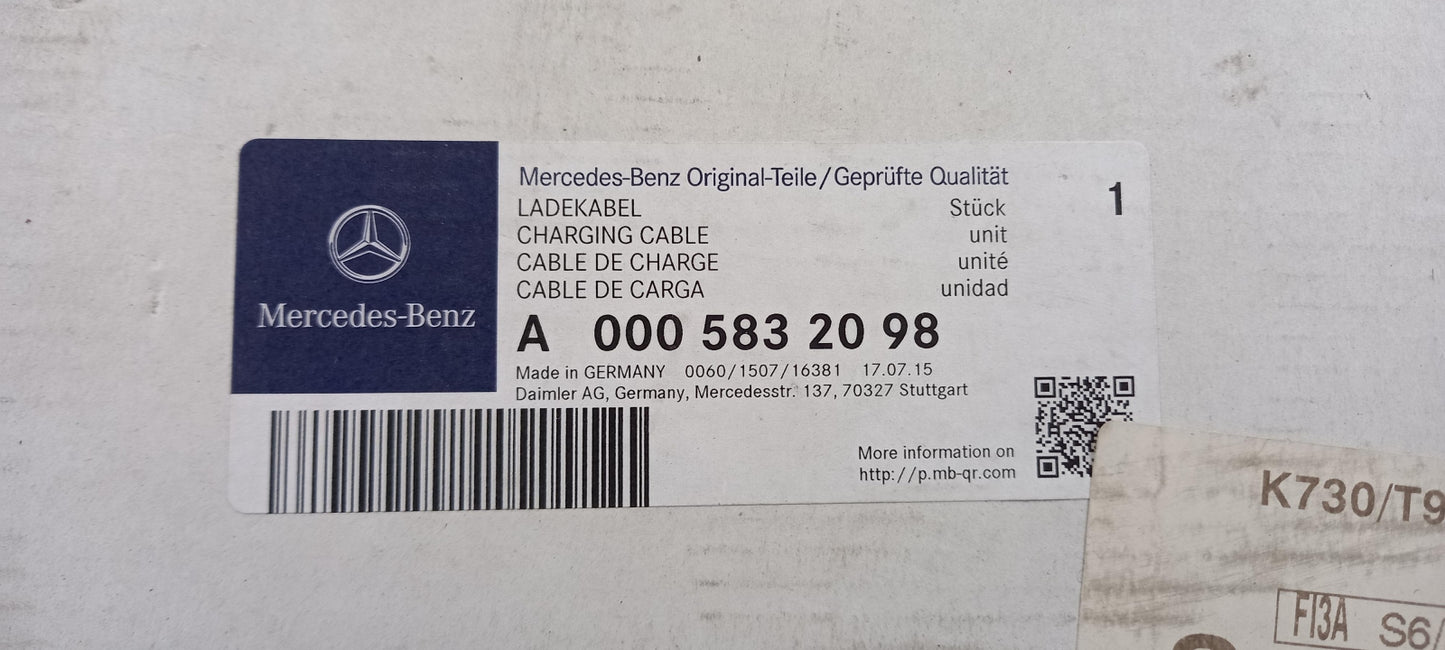 Original MERCEDES-BENZ B-klasse w246 w242 Batterieladegerät A0005832098