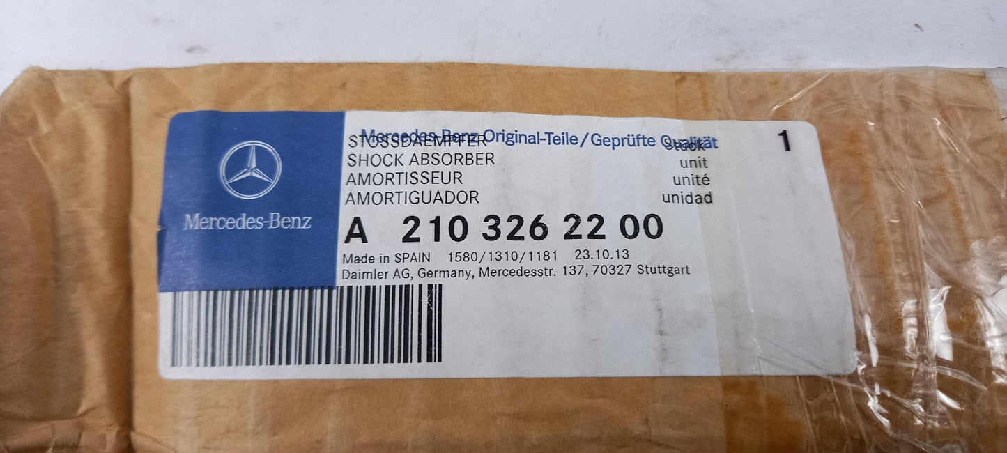Original MERCEDES-BENZ E-klasse W210 S210 Stoßdämpfer hinten A2103262200