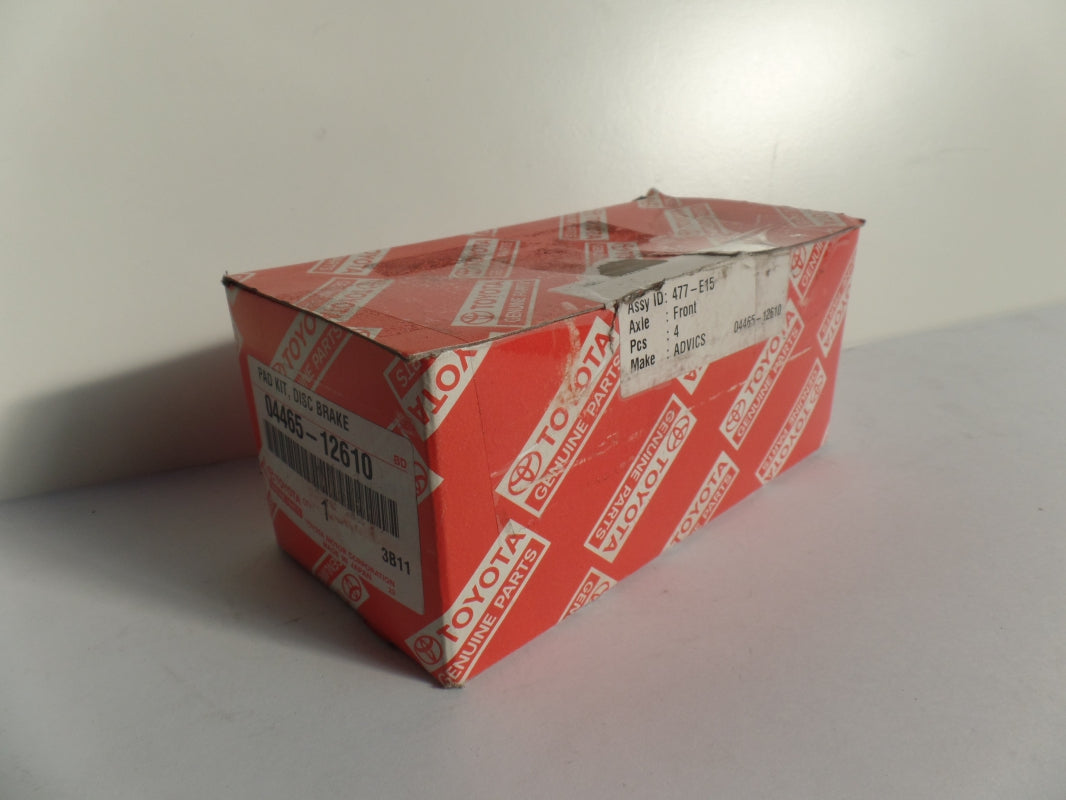 Original TOYOTA Verso-S Urban Cruiser Corolla Auris Bremsbeläge vorne 0446512610