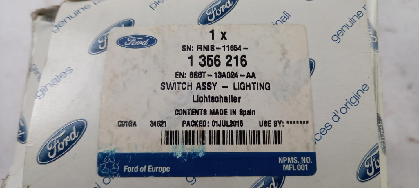 Original OE FORD Scheinwerfer Schalter 1356216