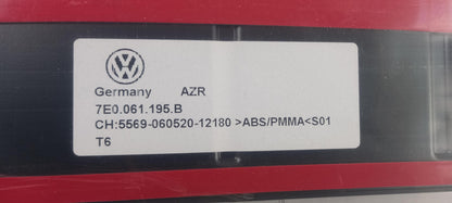 Original Volkswagen T6 T6.1 (20-22) Ladekantenschutz Schwarz Hinten 7E0061195B