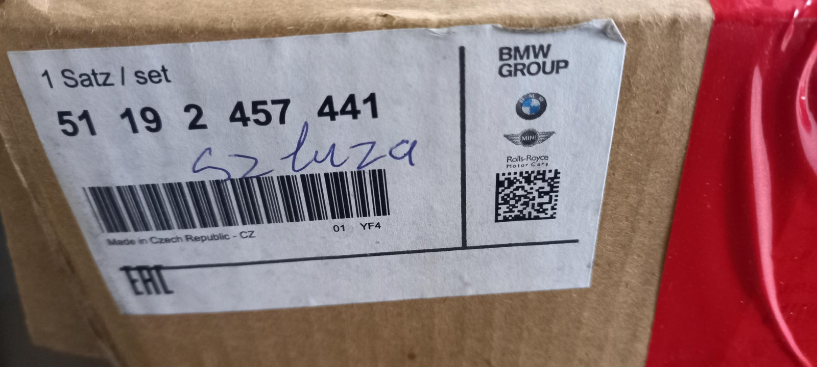 Original BMW 5er F90 G30 M Heckspoiler Pro carbon 51192457441