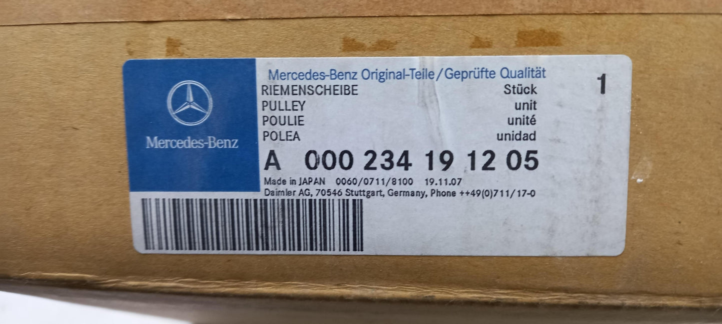 Original MERCEDES-BENZ M271 Umlenkrolle Spannrolle A000234191205