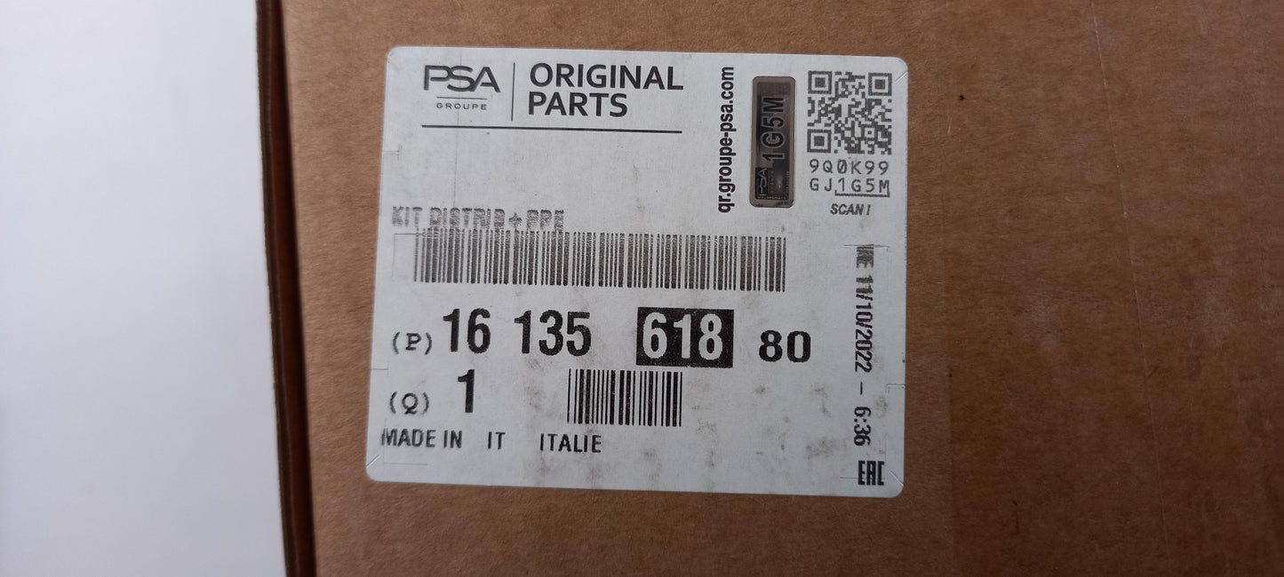 Original PEUGEOT CITROEN 2.2 HDi Zahnriemensatz mit Wasserpumpe 1613561880
