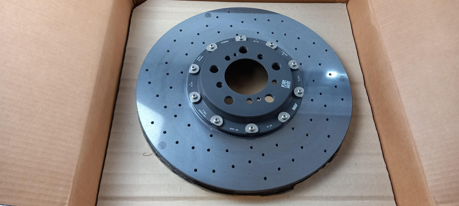 Original BMW M3 F80 M4 F82 Carbon-Keramik Bremsscheibe Vorne Links 34112284805