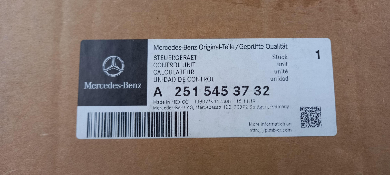 Original MERCEDES-BENZ W164 X164 W251 Bremsanlage Hydraulikaggregat A2515453732