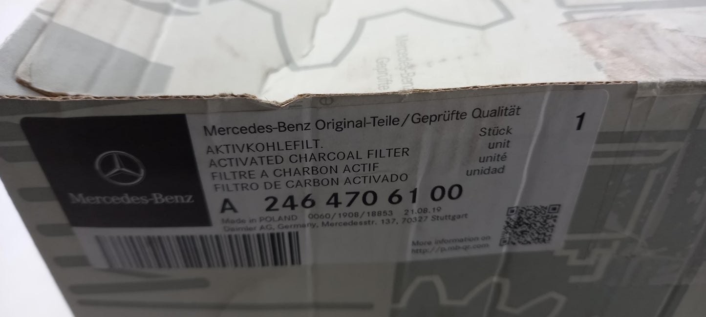 Original OE MERCEDES-BENZ Aktivkohlefilter A2464706100