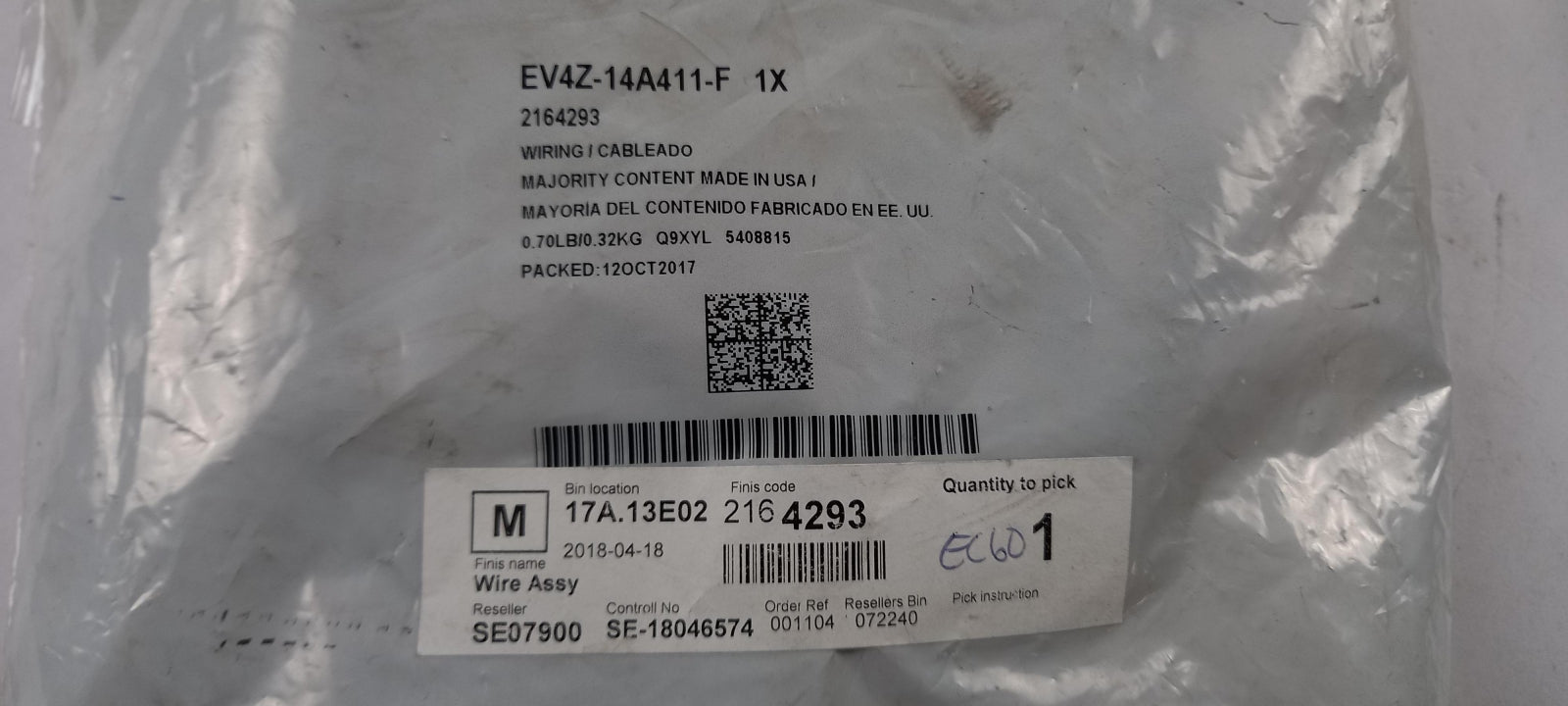 Original OE FORD Kabelbaum 2164293