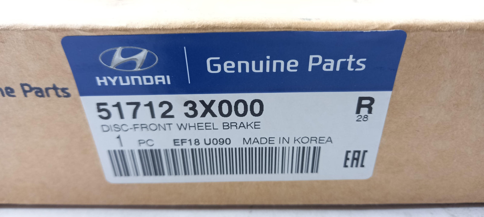 Original OE HYUNDAI/KIA Bremsscheibe (1 Stück) 517123X000
