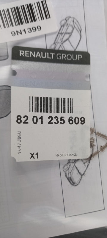 Original OE RENAULT Schmutzfänger 8201235609