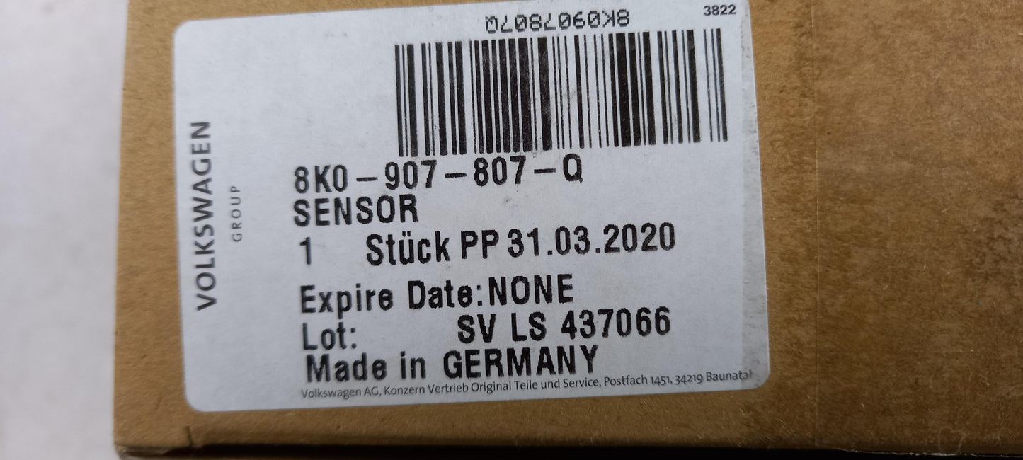 Original AUDI A4 B8 (8K) A5 I Nox Sonde 8K0907807Q