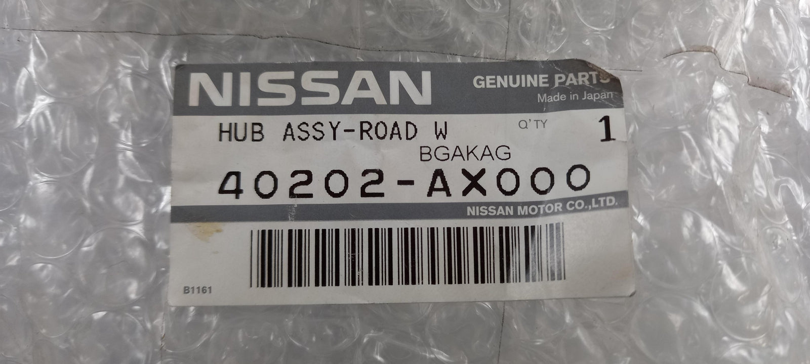 Original OE NISSAN Radnabe 40202AX000