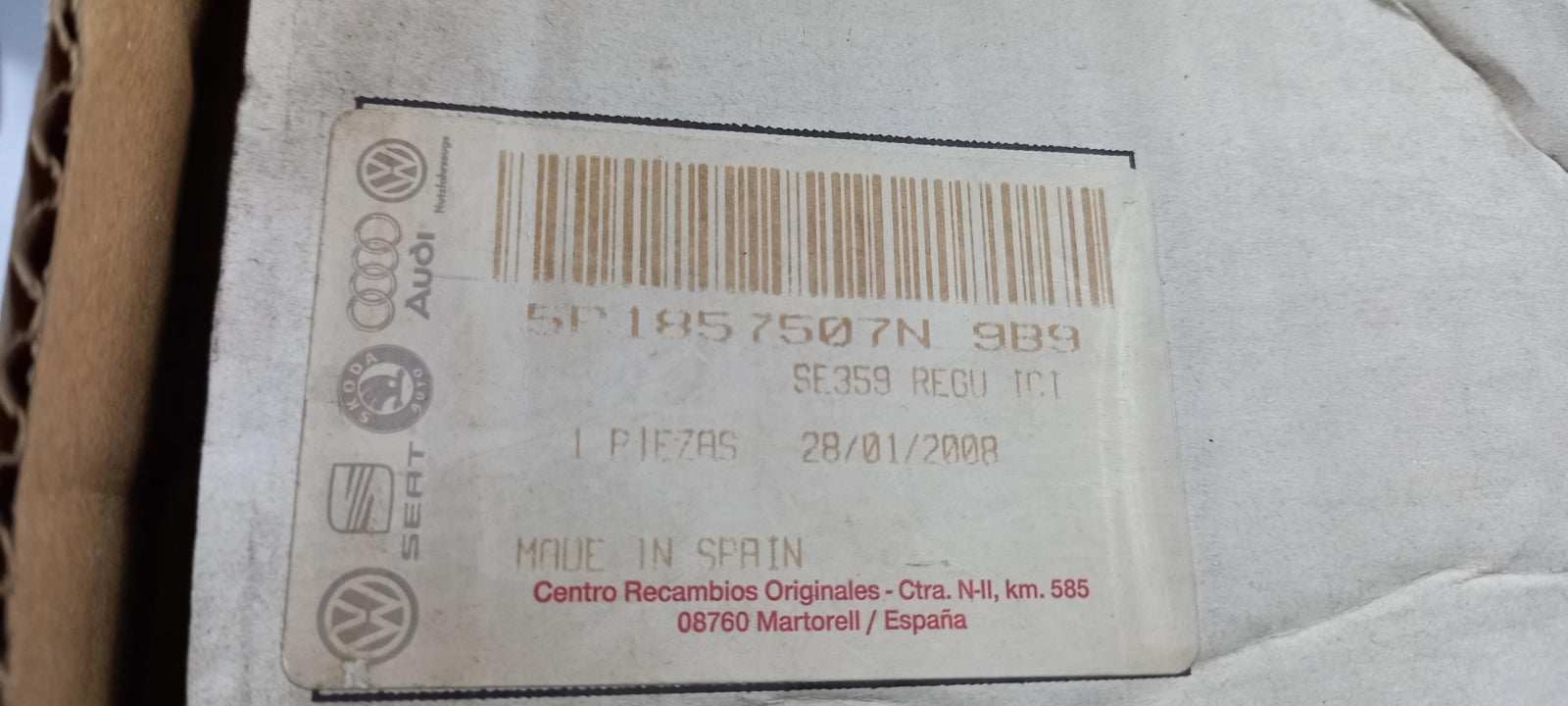 Original OE Volkswagen Außenspiegel Gehäuse 5P1857507N9B9