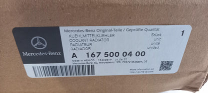 Original OE MERCEDES-BENZ Wasserkühler A1675000400