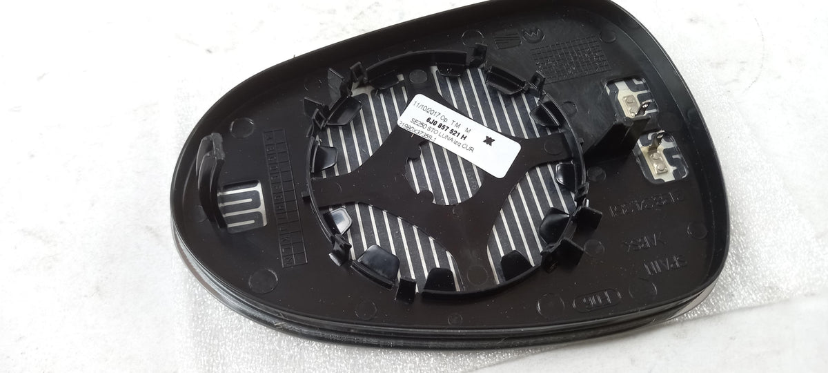 Original SEAT Exeo Ibiza IV (6J) Spiegelglas beheizbar konvex Links 6J0857521H