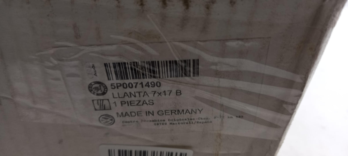 Original SEAT Altea Leon Toledo Alufelge R17 7JX17H2 ET54 5P0071490
