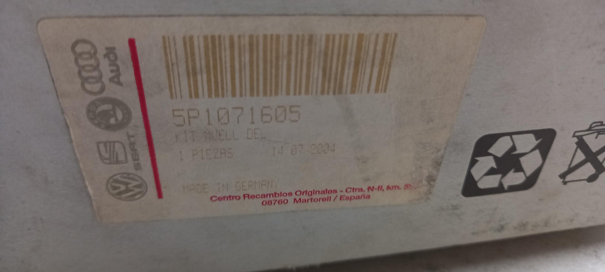 Original OE Volkswagen Fahrwerksfeder 5P1071605