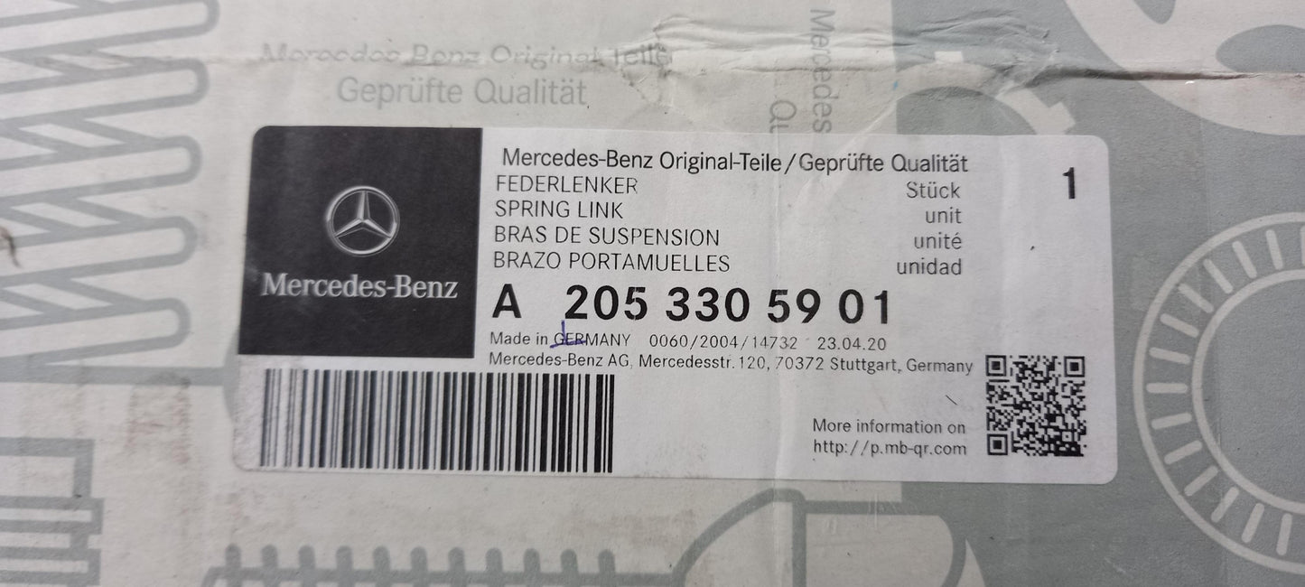 Original MERCEDES-BENZ C-klasse W205 Querlenker vorne links A2053305901