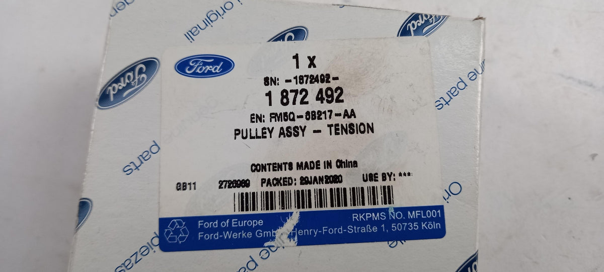 Original FORD Focus Fiesta Tourneo Transit Connect 1.5TDCi Spannrolle 1872492