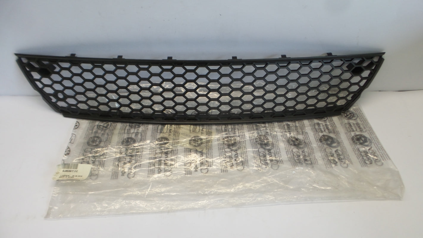 Original SEAT Ibiza Cordoba Stoßstange Gitter Kühlergrill schwarz 6L0853667C01C
