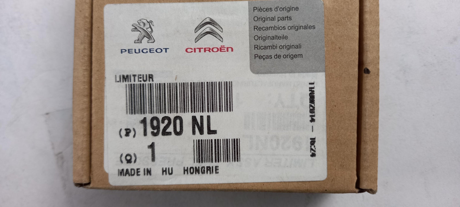 Original PEUGEOT Boxer 3 CITROEN Jumper 3 2.2HDi Kraftstoffdruckregler 1920NL