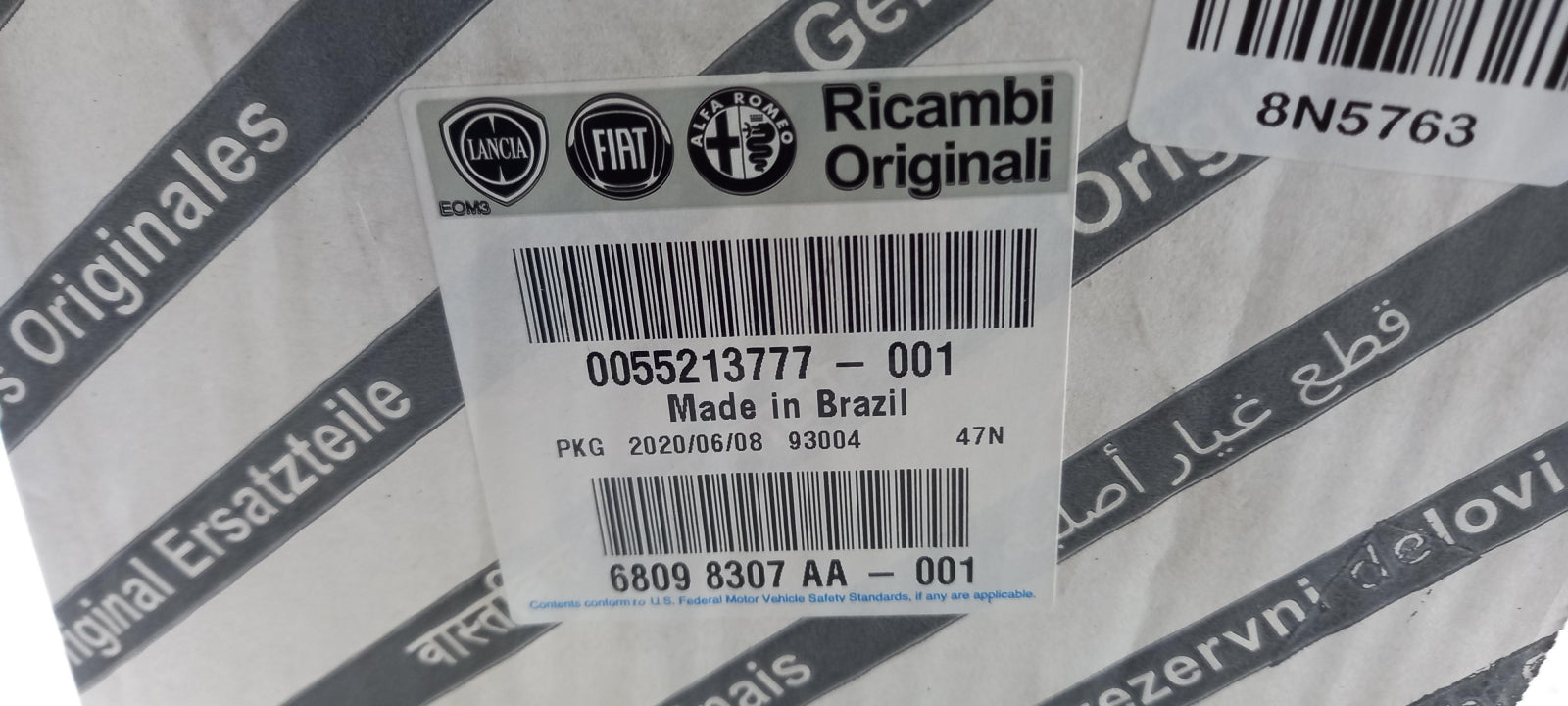 Original FIAT Punto Bravo ALFA ROMEO Mito ABARTH LANCIA Abgaskrümmer 55213777