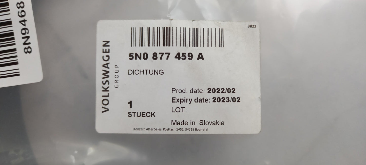 Original OE Volkswagen Faltdach Dichtung 5N0877459A