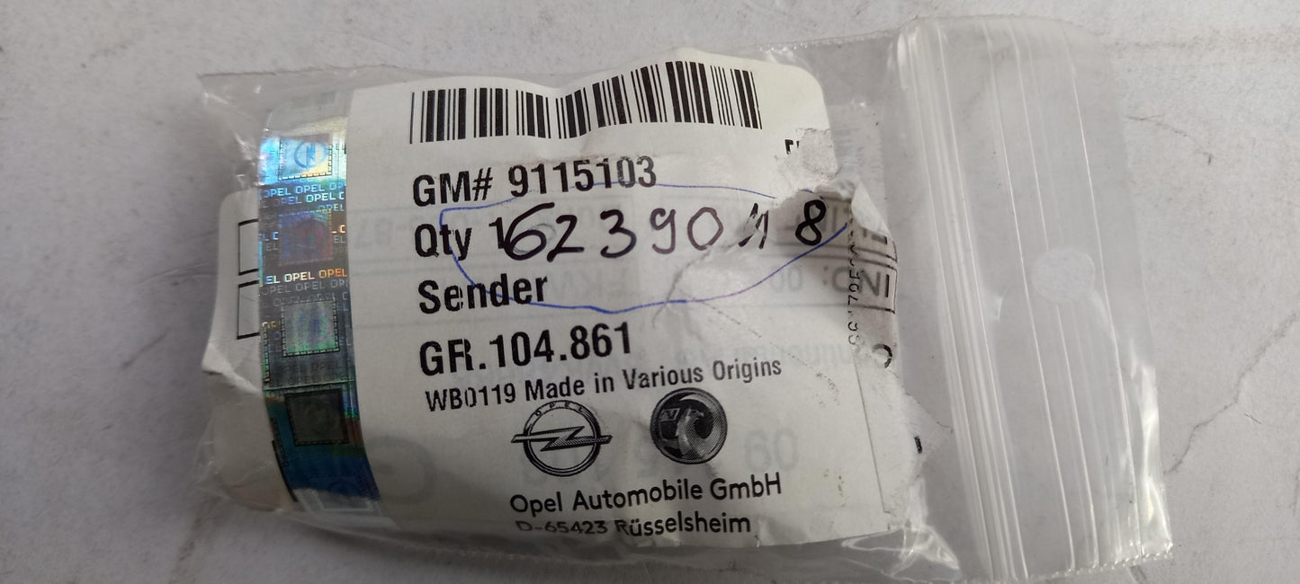 Original OE OPEL Corsa-C Meriva-A Tigra-B Funkfernbedienung 9115103