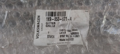 Original VW Golf Mk6 Stoßfänger Lüftungsgitter 1K9853671A