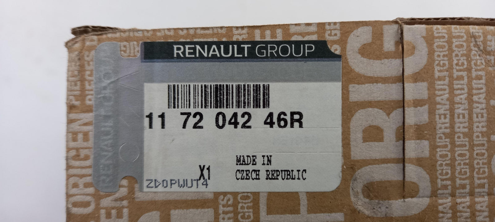 Original RENAULT Dacia 1.5DCI Zahnriemensatz 117204246R