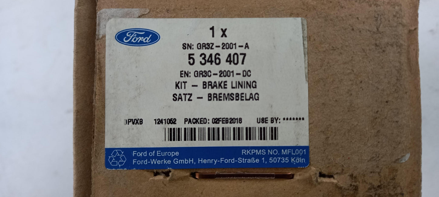 Original FORD Mustang CZG 2015-2017 Bremsbeläge Vorne 5346407