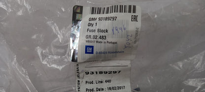 Original OE OPEL Sicherungskasten 93189297