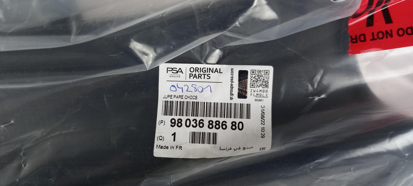 Original OE Peugeot Stoßfängerabdeckung 9803688680