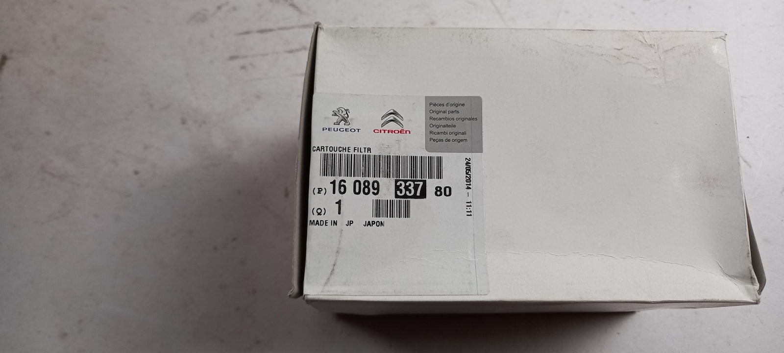Original OE Peugeot Kraftstofffilter 1608933780