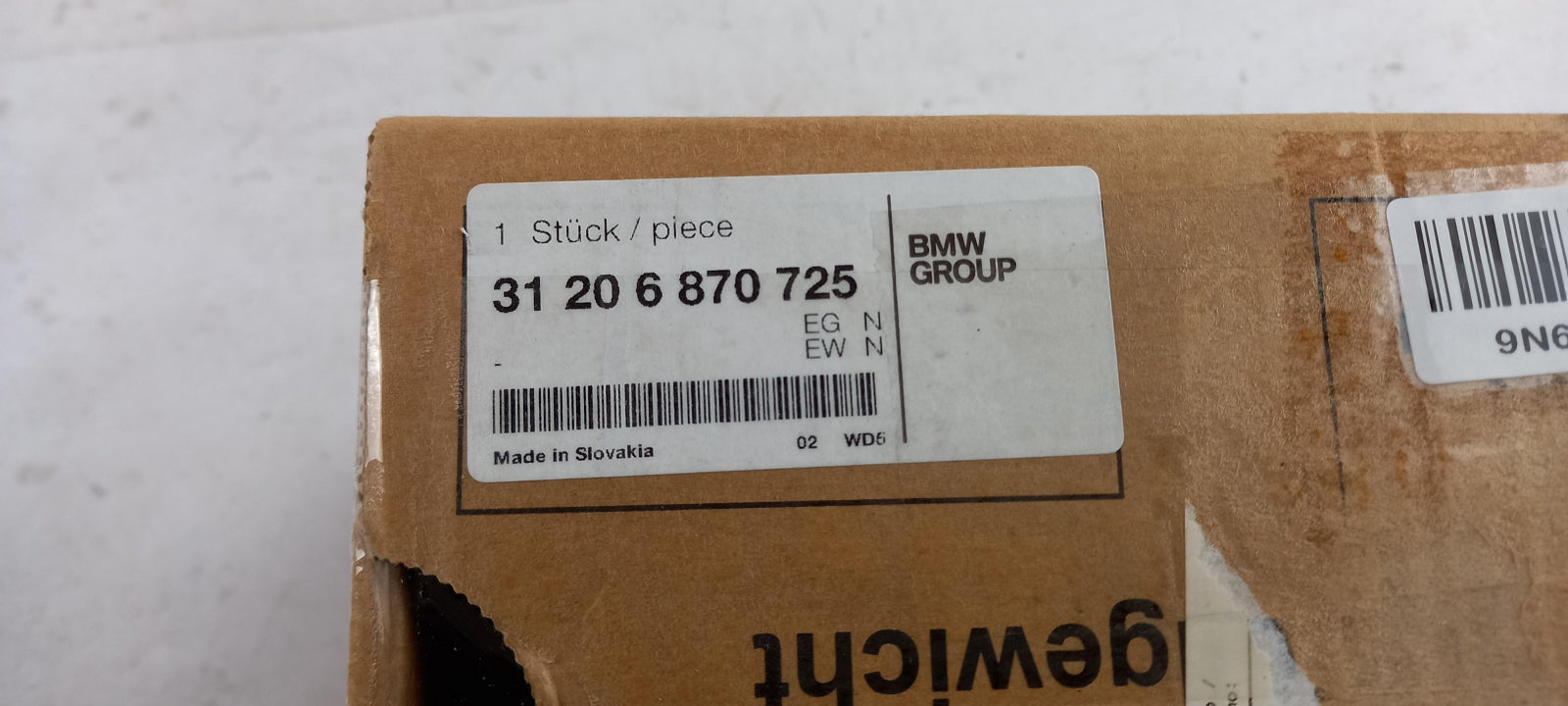 Original BMW X3 F25 X4 F26 Radnabe Vorne 31206870725