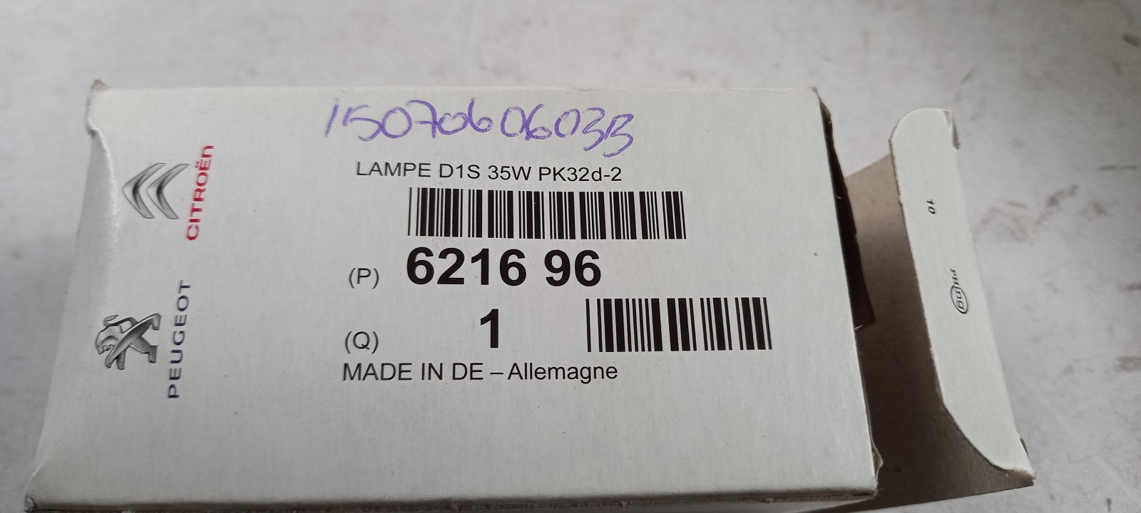 Original OE Peugeot Glühlampe 621696