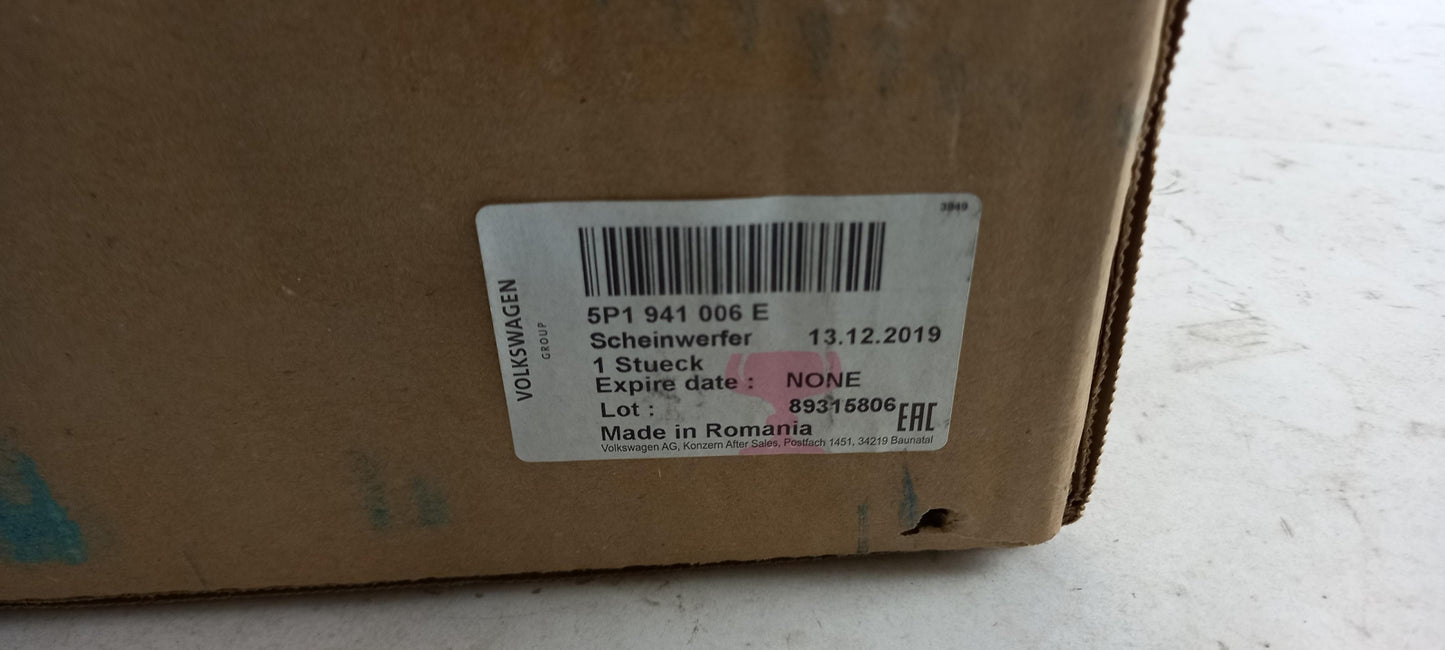 Original SEAT Altea (2004-2015) Frontscheinwerfer Scheinwerfer Rechts 5P1941006E