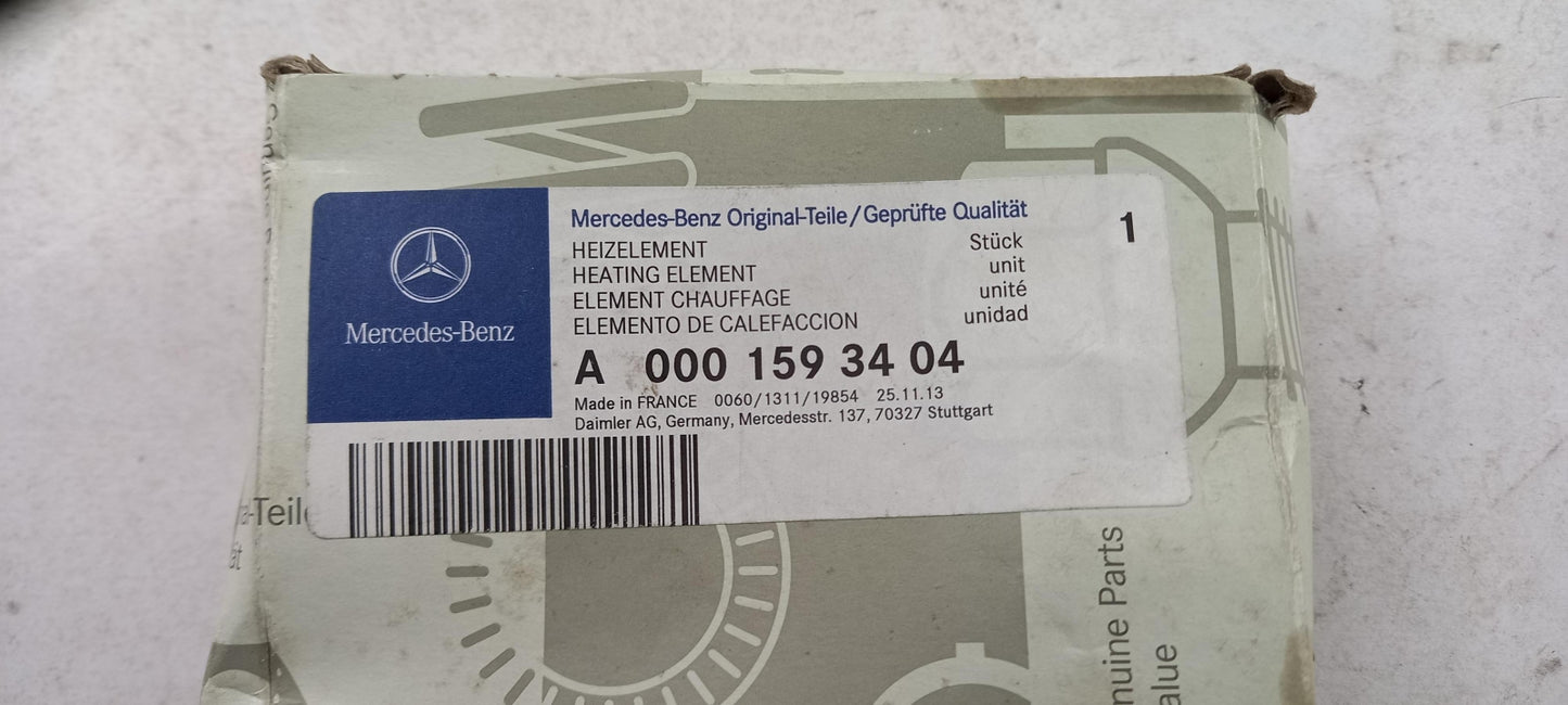 Original MERCEDES-BENZ W906 X164 W221 Kraftstofffilter Heizelement A0001593404