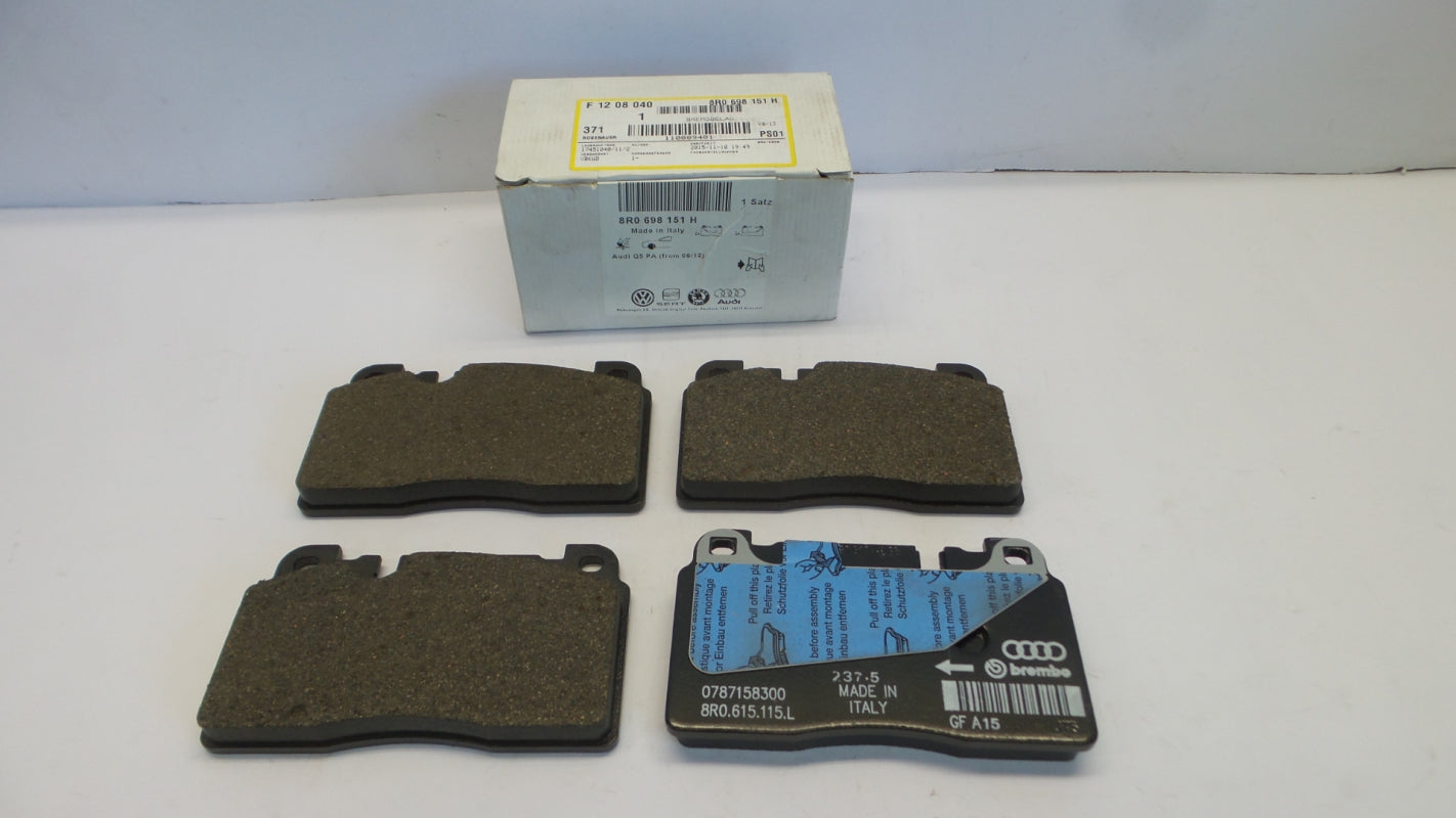 Original AUDI A6 A7 '15- Q5 '13- Bremsbeläge Bremsklötze vorne 8R0698151H