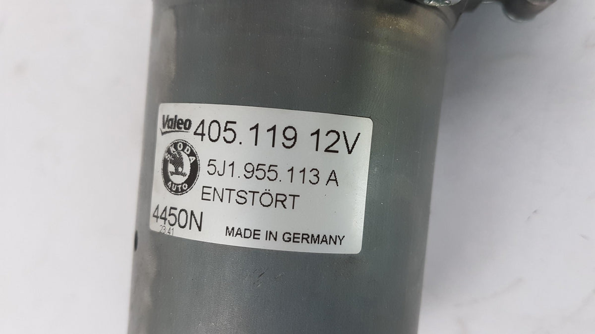Original SKODA Fabia II (5J) Wischermotor Vorne 5J1955113A