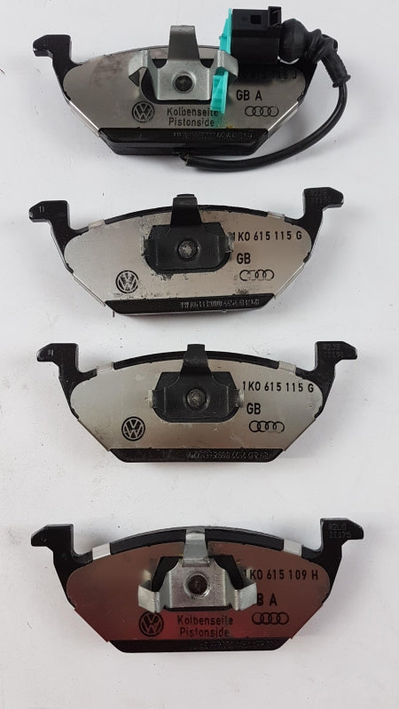 Original VW Golf Jetta AUDI A3 SKODA Octavia front brake pads 1K0698151A 