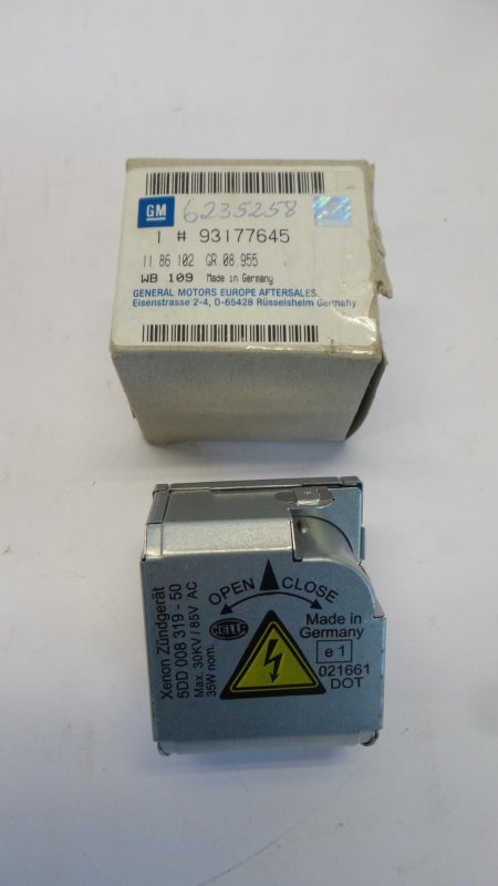 Original OPEL Astra-G/H Signum Vectra-C Zafira-A Xenonlampe Zündgerät 93177645