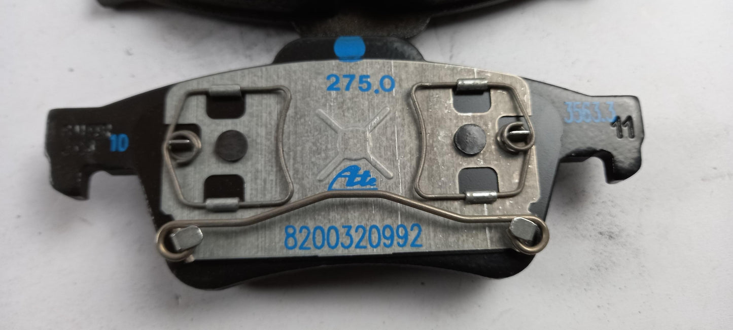 Original NISSAN Primera III (P12) Bremsbeläge Bremsklötze Hinten 44060BA00F